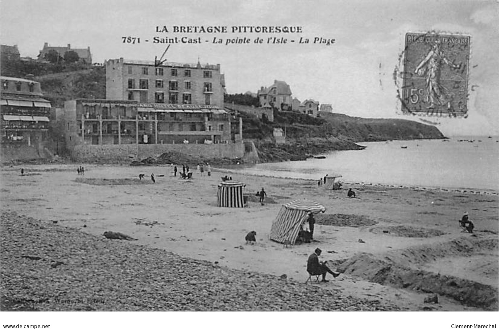 SAINT CAST - La Pointe De L'Isle - La Plage - Très Bon état - Saint-Cast-le-Guildo