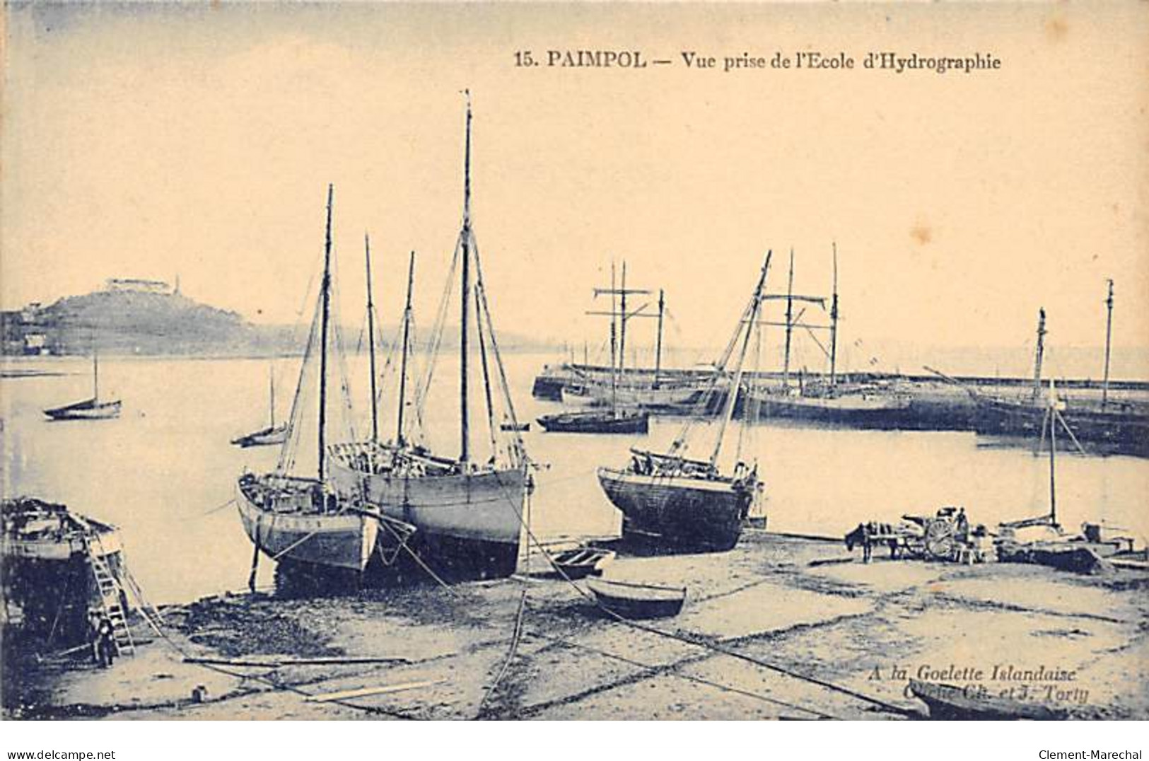 PAIMPOL - Vue Prise De L'Ecole D'Hydrographie - Très Bon état - Paimpol