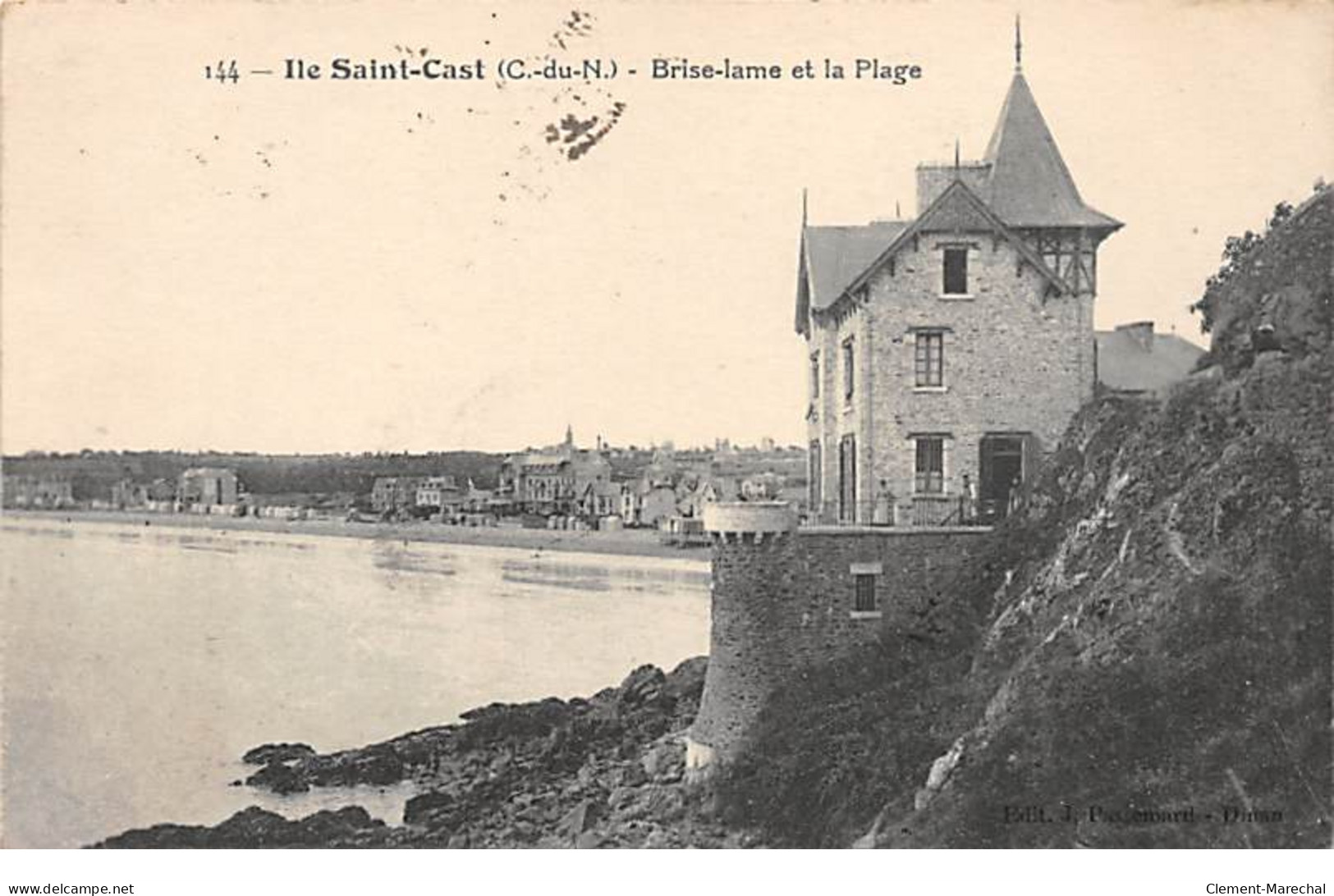 ILE SAINT CAST - Brise Lame Et La Plage - Très Bon état - Saint-Cast-le-Guildo