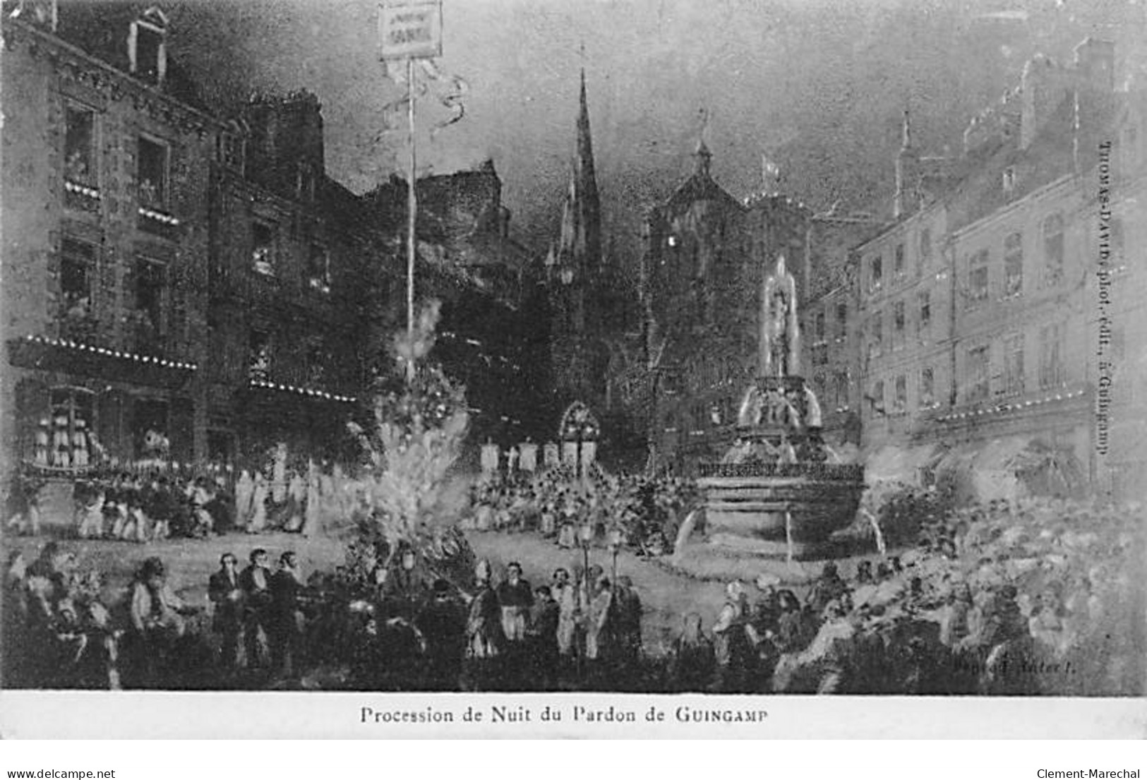Procession De Nuit Du Pardon De GUINGAMP - Très Bon état - Guingamp