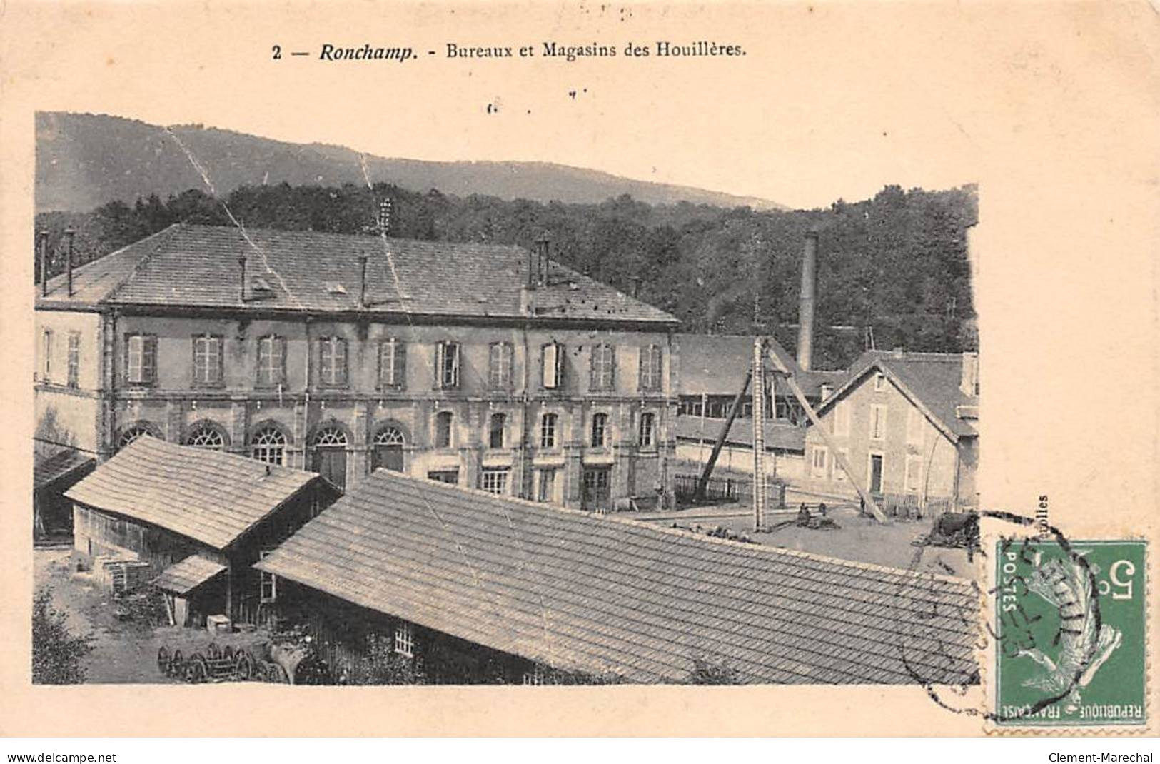 RONCHAMP - Bureaux Et Magasins Des Houillières - Très Bon état - Other & Unclassified