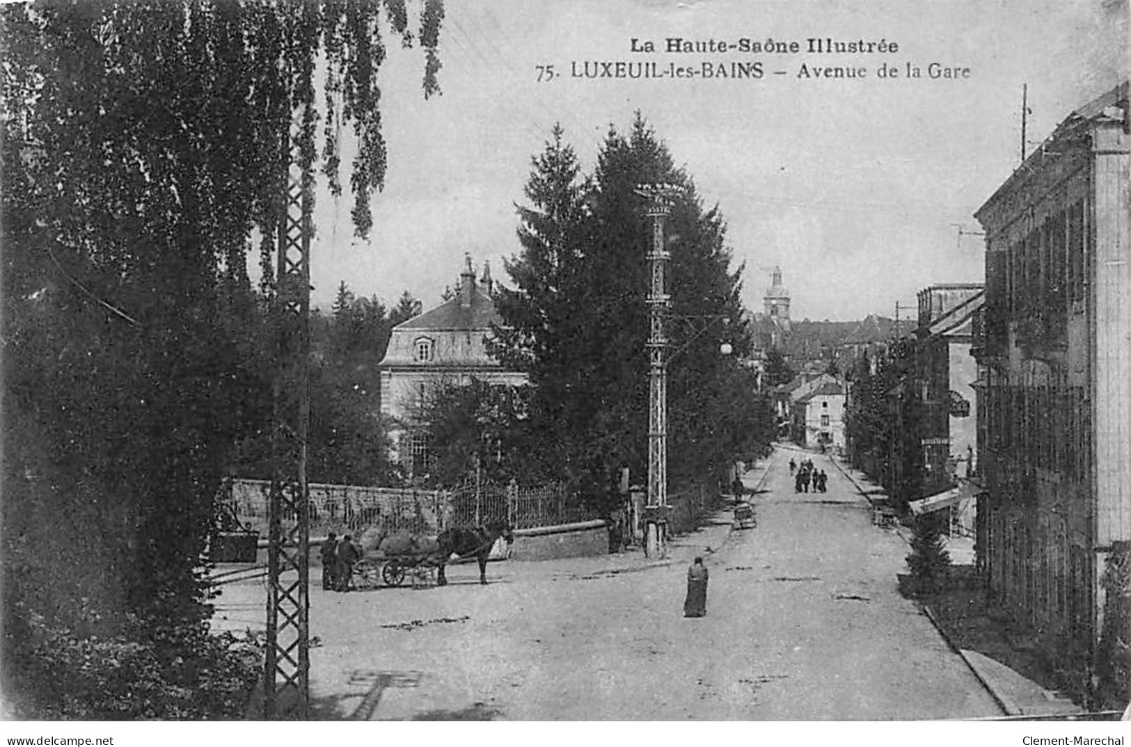 LUXEUIL LES BAINS - Avenue De La Gare - Très Bon état - Luxeuil Les Bains