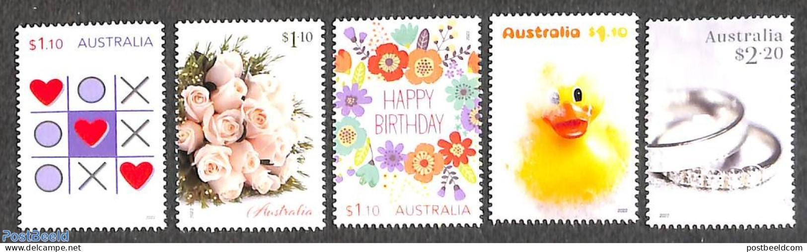 Australia 2022 Special Occassions 5v, Mint NH - Ungebraucht