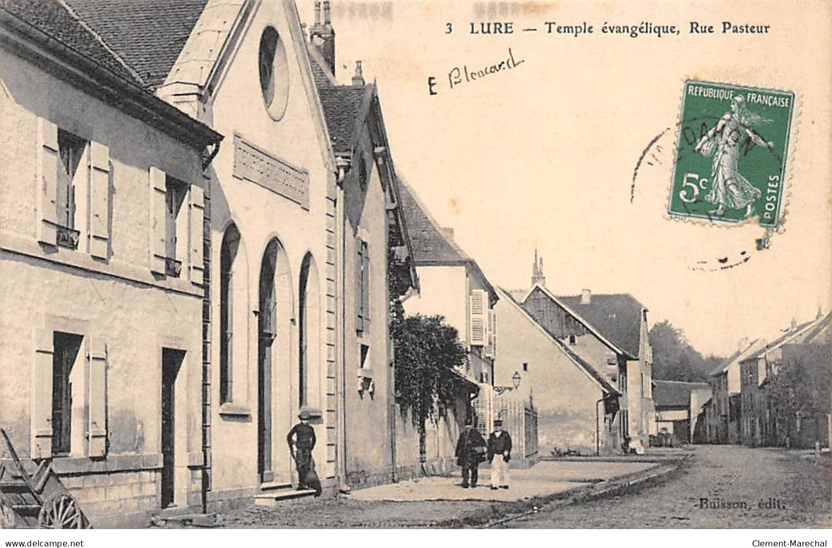 LURE - Temple Evangélique - Rue Pasteur - Très Bon état - Lure