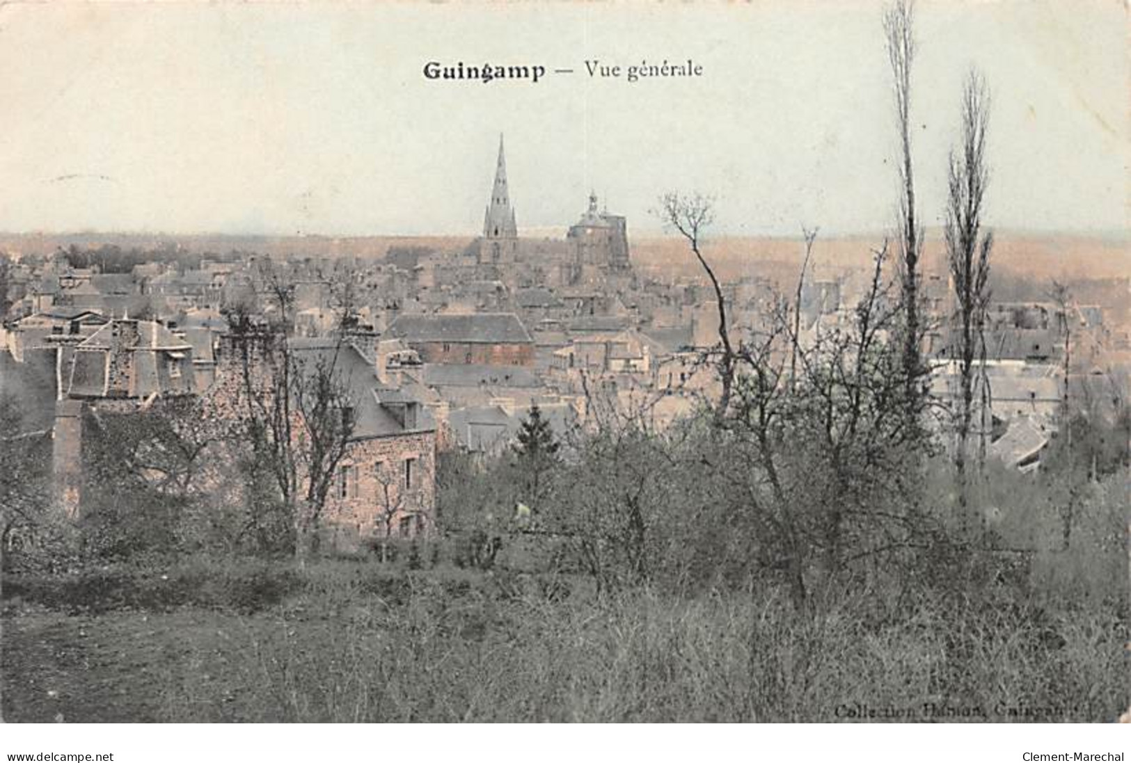 GUINGAMP - Vue Générale - état - Guingamp