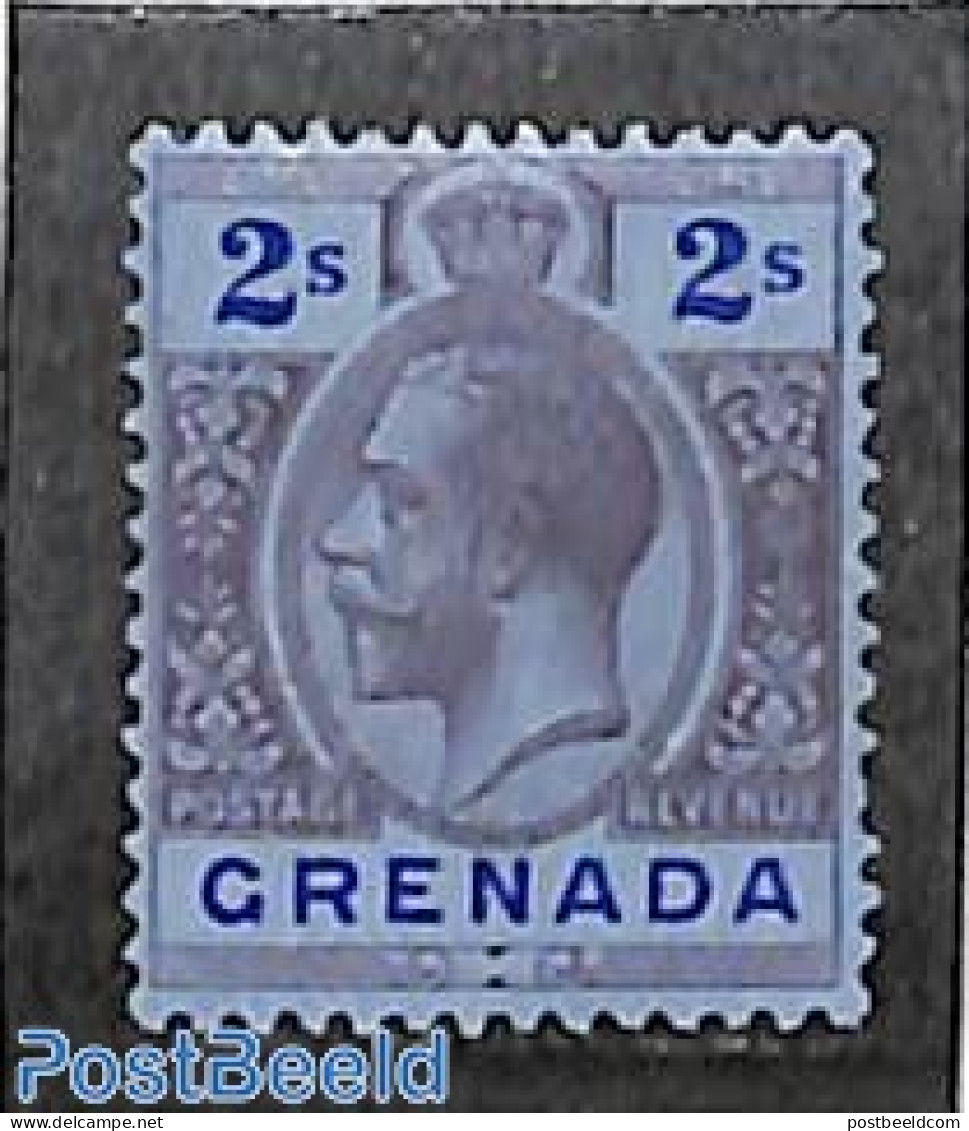 Grenada 1913 2sh, Stamp Out Of Set, Unused (hinged) - Autres & Non Classés