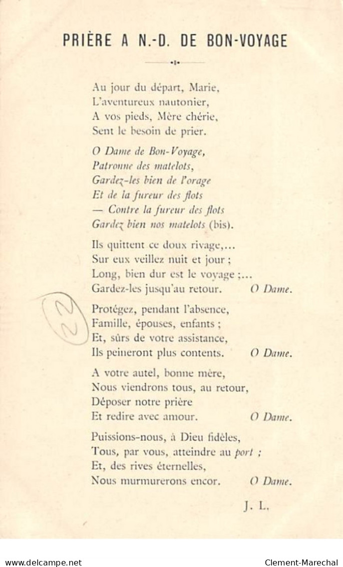 Notre Dame De Bon Voyage - Très Bon état - Sonstige & Ohne Zuordnung