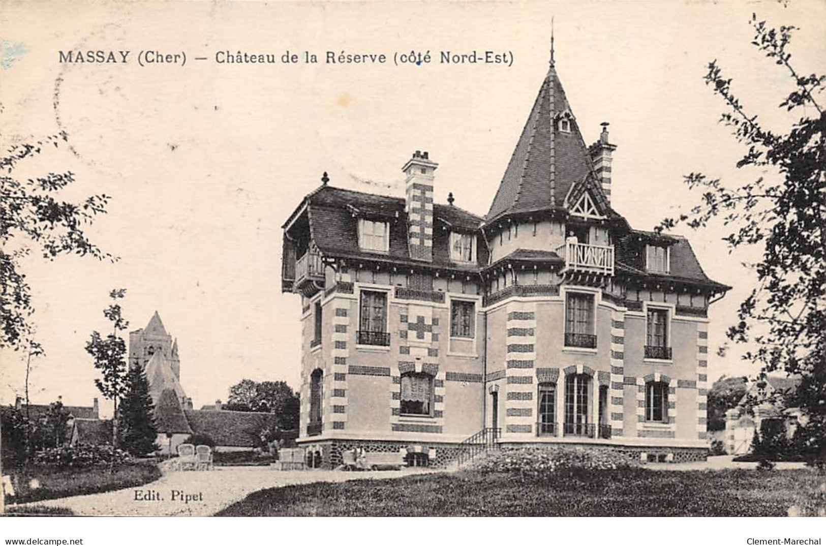 MASSAY - Château De La Réserve - Très Bon état - Massay