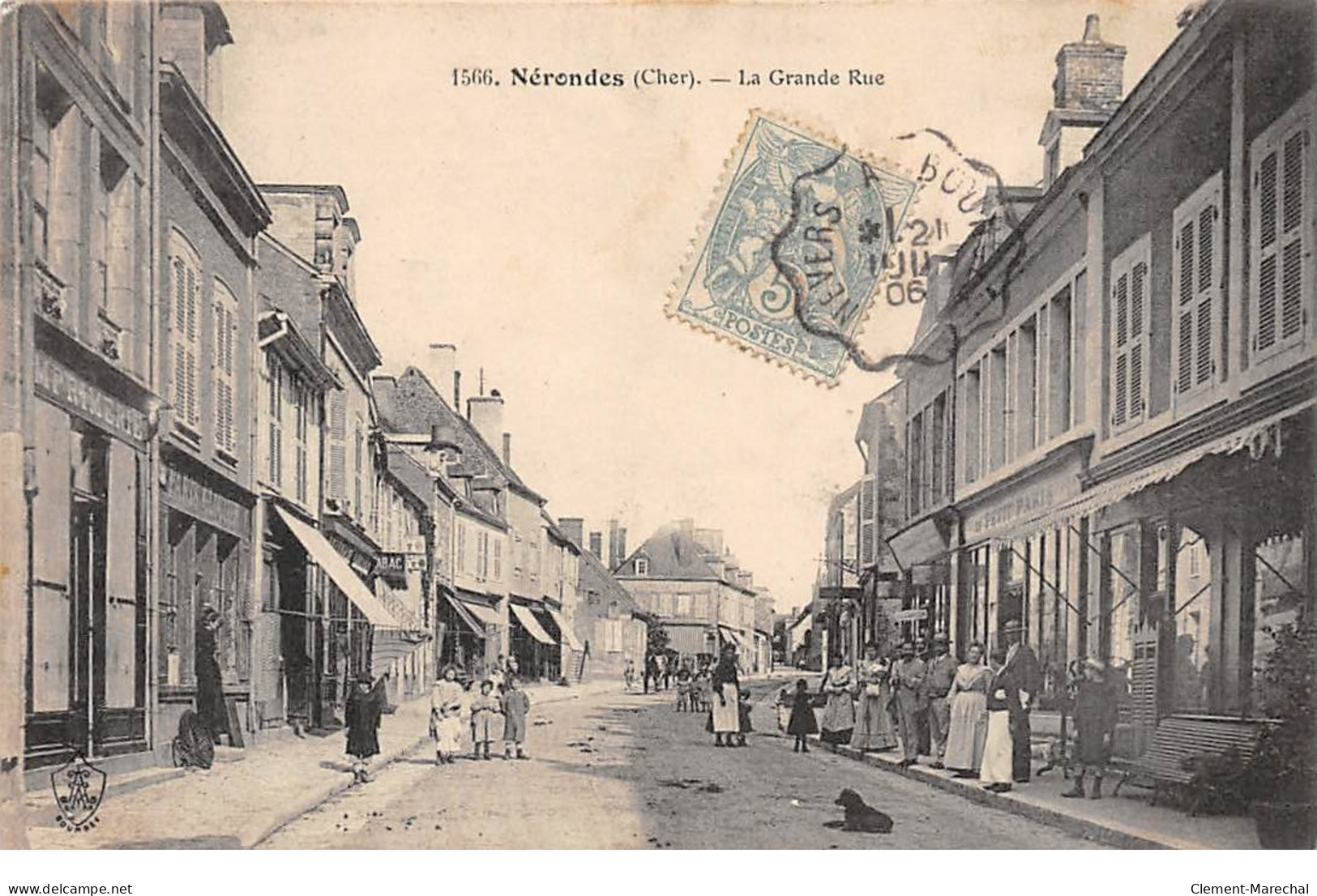 NERONDES - La Grande Rue - Très Bon état - Nérondes