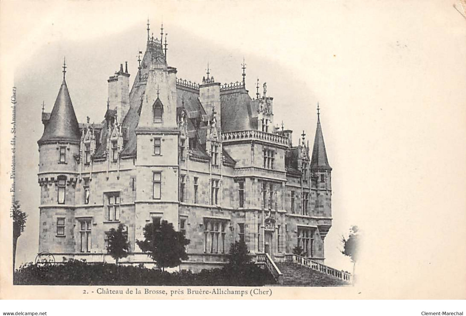 Château De La Brosse, Près Bruère Allichamps - Très Bon état - Otros & Sin Clasificación