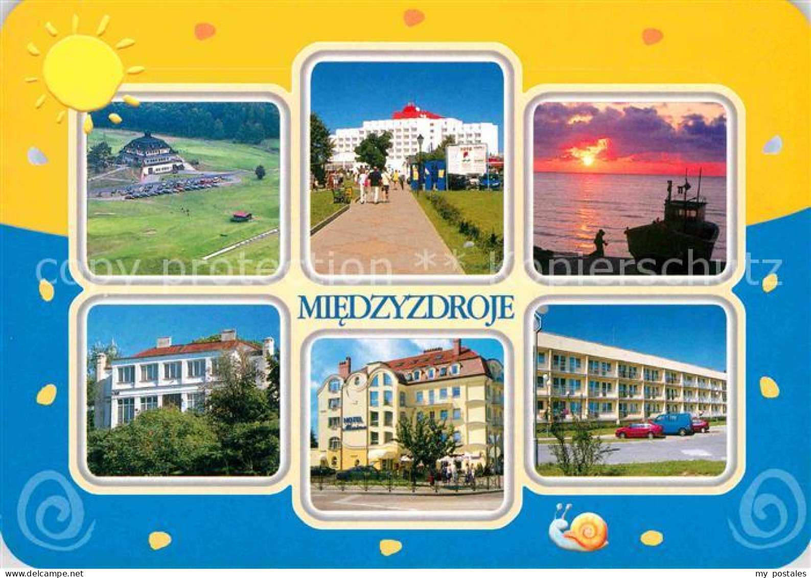 72636944 Miedzyzdroje Teilansichten Promenade Hotels  - Pologne