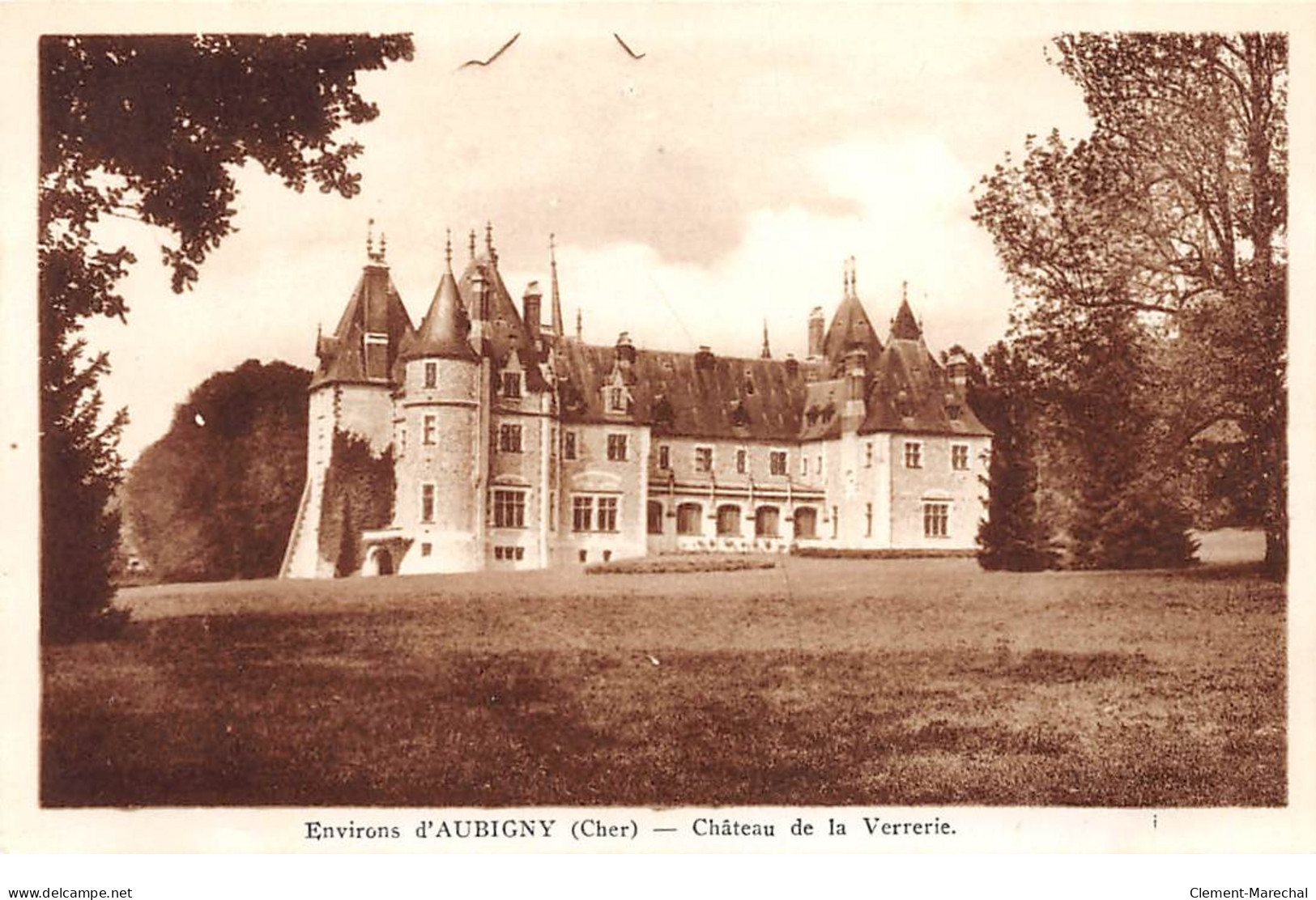 Environs D'Aubigny - Château De La Verrerie - Très Bon état - Sonstige & Ohne Zuordnung