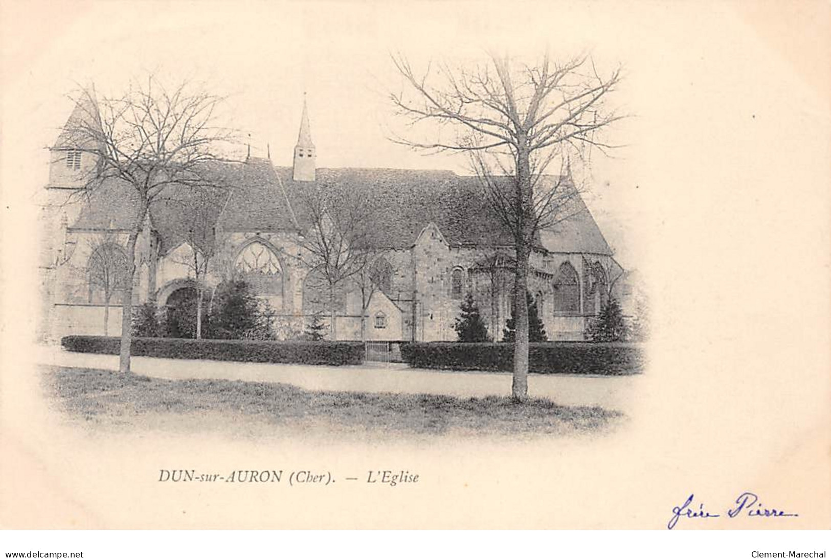 DUN SUR AURON - L'Eglise - Très Bon état - Dun-sur-Auron