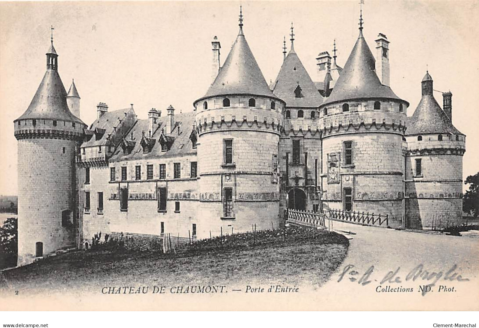 Château De CHAUMONT - Porte D'Entrée - Très Bon état - Otros & Sin Clasificación