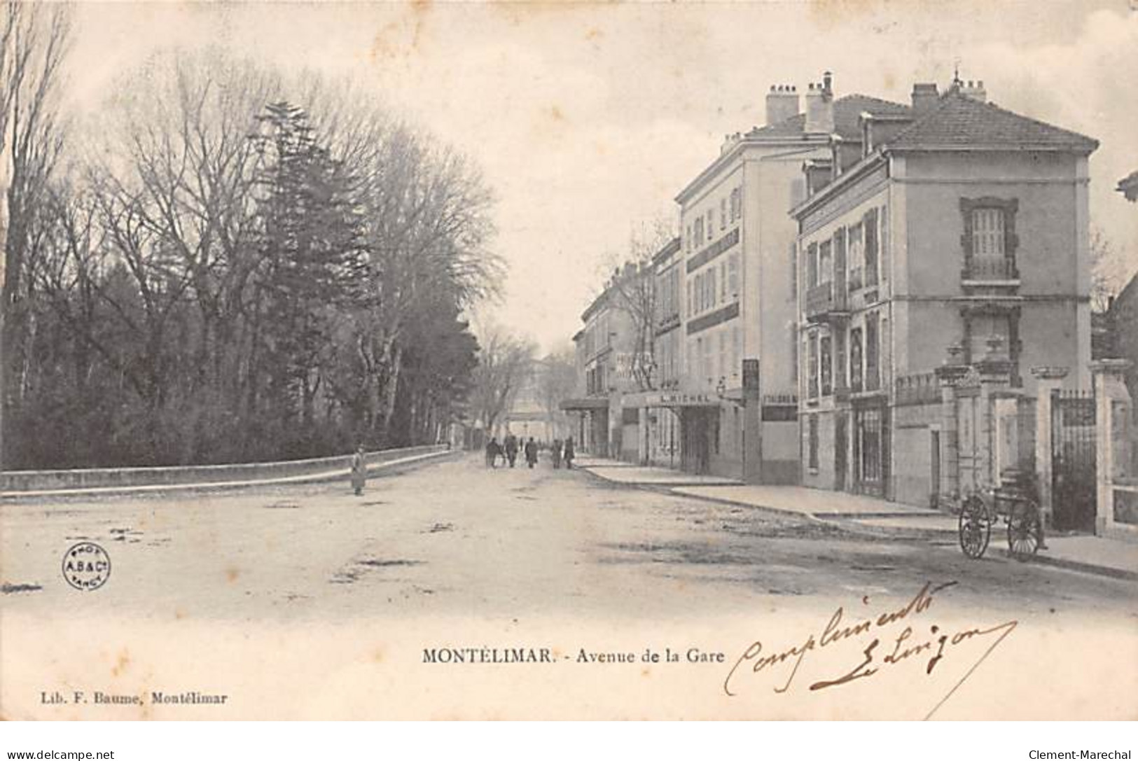 MONTELIMAR - Avenue De La Gare - Très Bon état - Montelimar