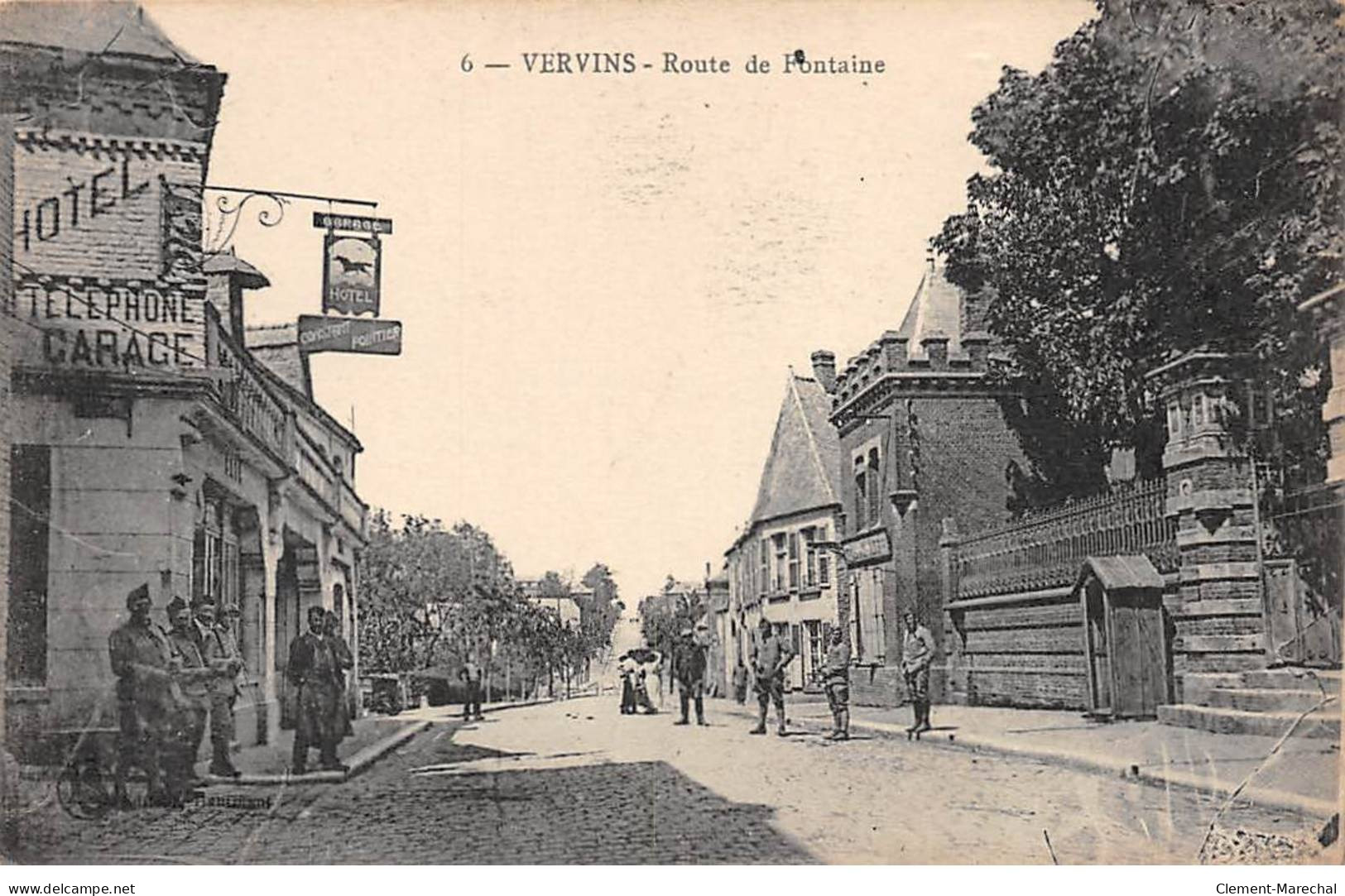 VERVINS - Route De Fontaine - Très Bon état - Vervins