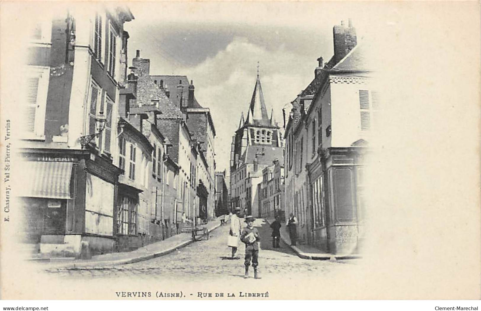VERVINS - Rue De La Liberté - Très Bon état - Vervins