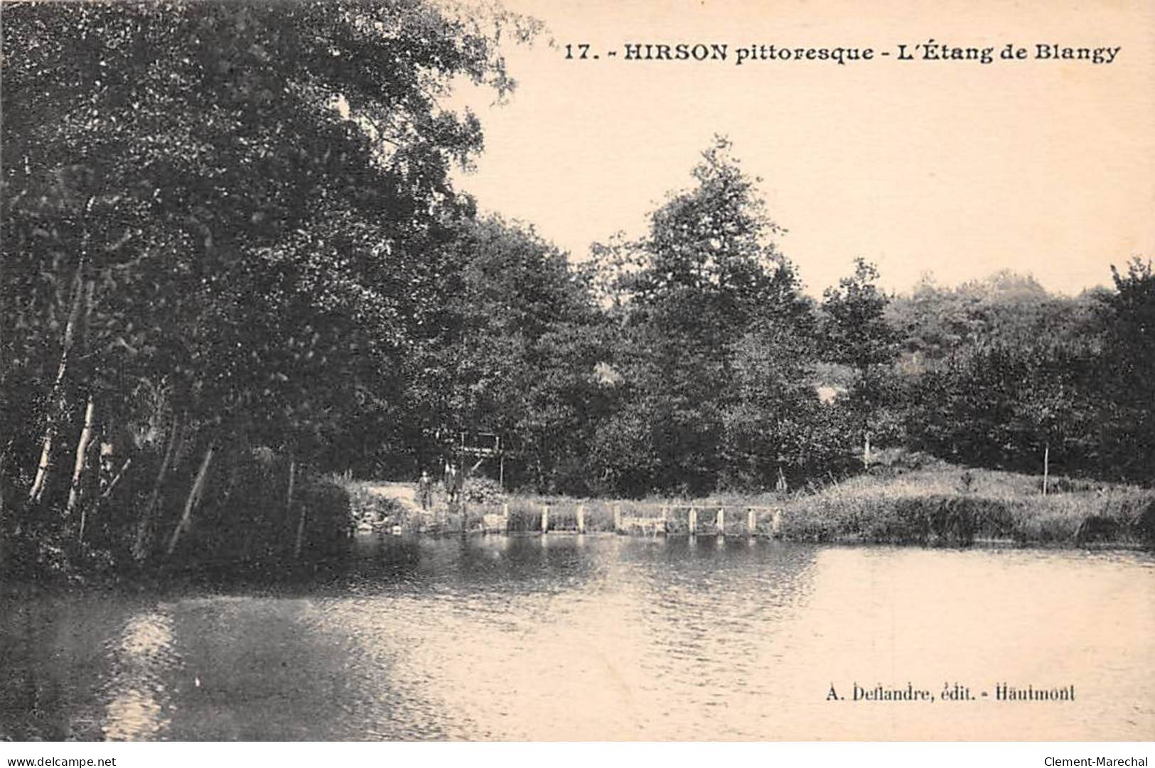 HIRSON Pittoresque - L'Etang De Blangy - Très Bon état - Hirson