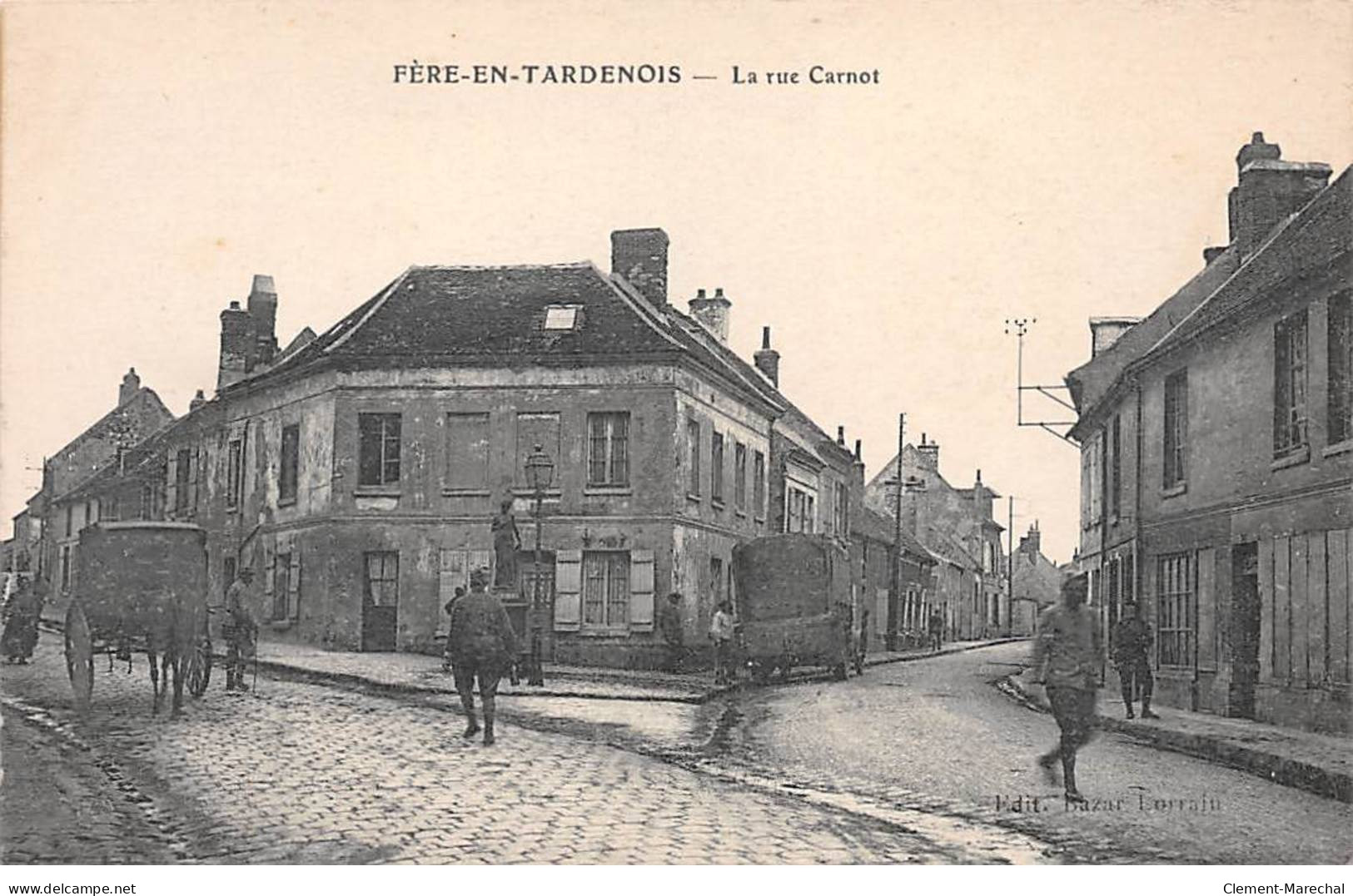 FERE EN TARDENOIS - La Rue Carnot - Très Bon état - Fere En Tardenois