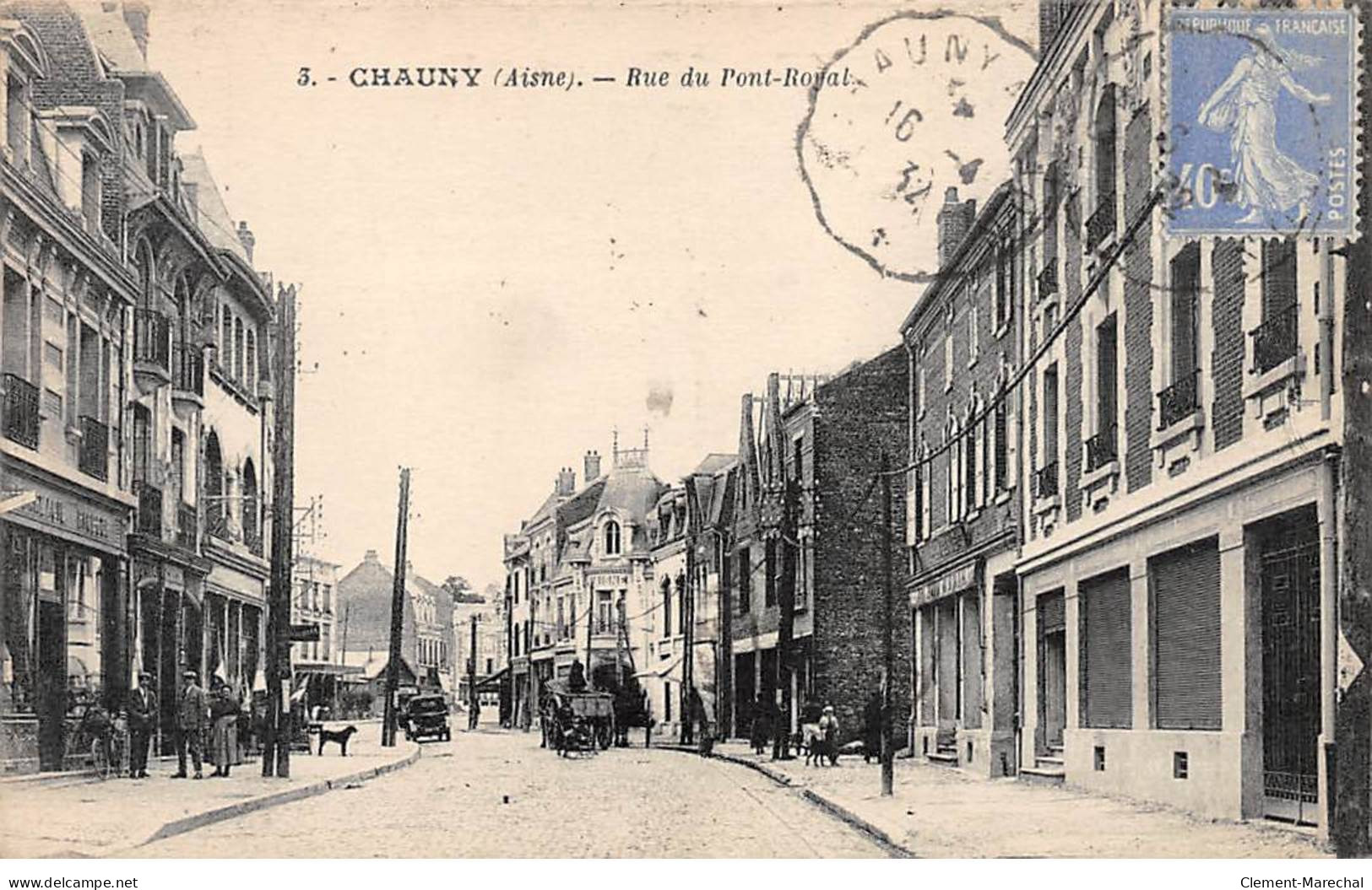 CHAUNY - Rue Du Pont Royal - Très Bon état - Chauny