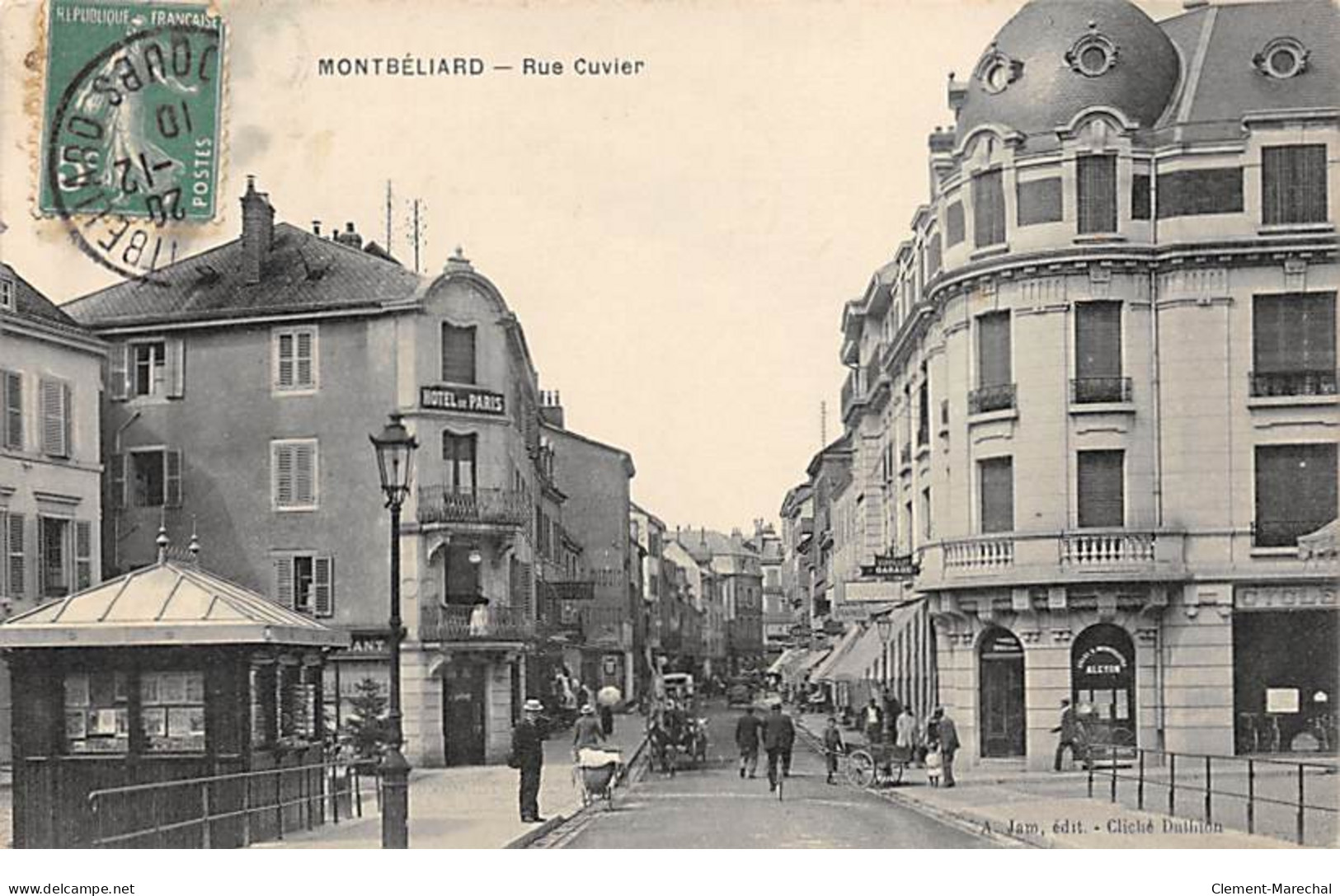 MONTBELIARD - Rue Cuvier - Très Bon état - Montbéliard