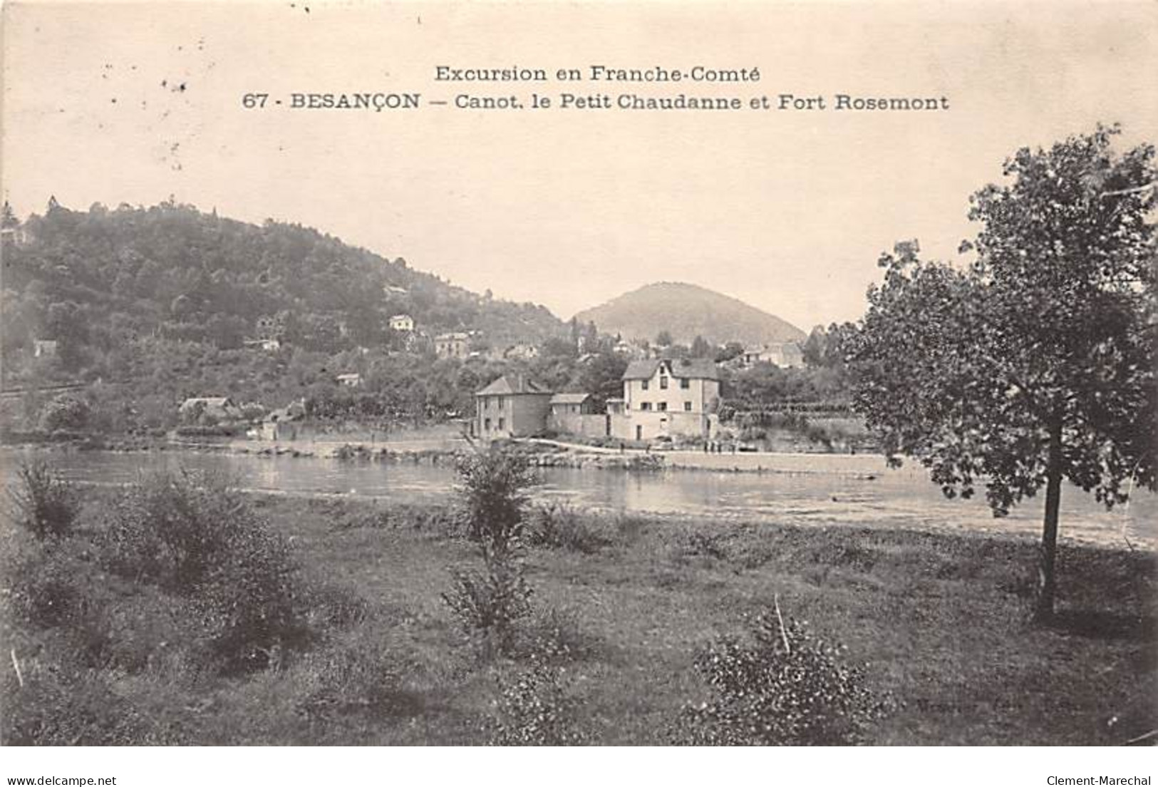 BESANCON - Canot - Le Petit Chaudanne Et Fort Rosemont - Très Bon état - Besancon