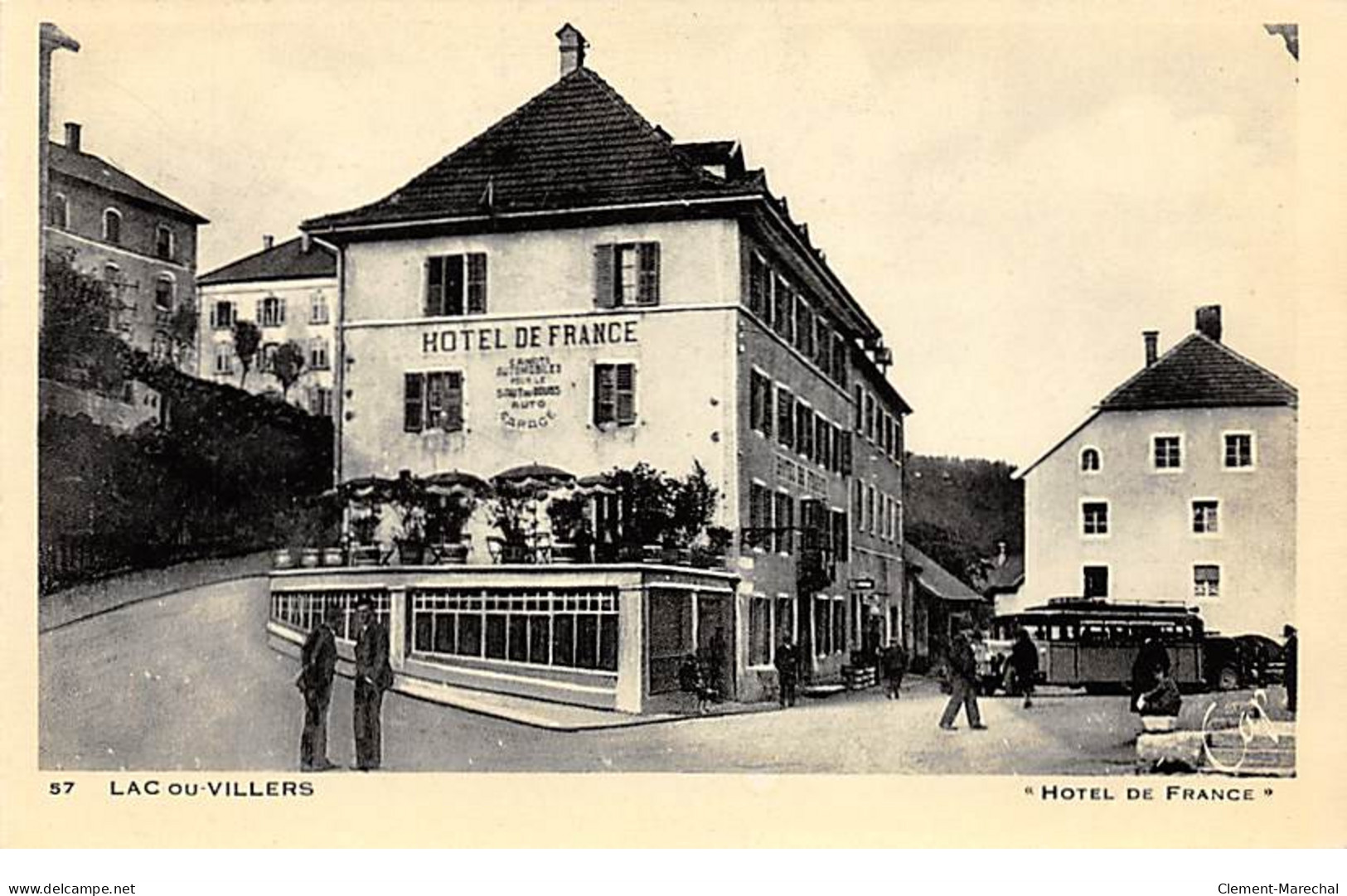 LAC OU VILLERS - Hôtel De France - Très Bon état - Sonstige & Ohne Zuordnung