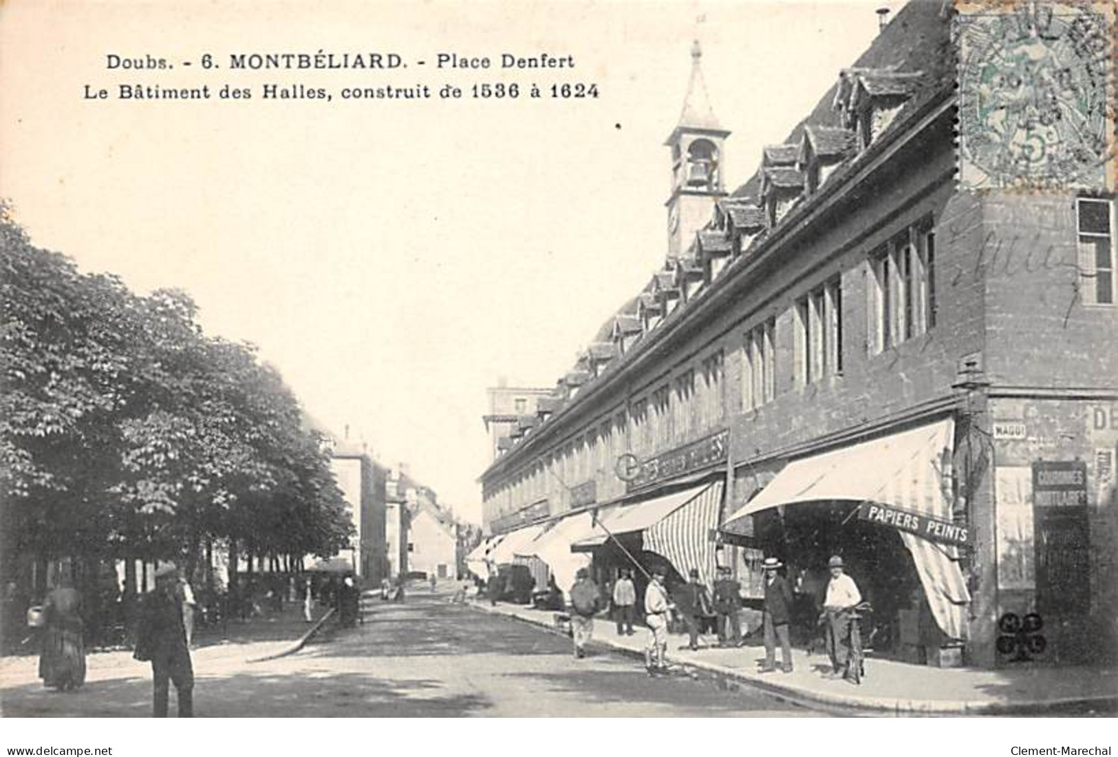 MONTBELIARD - Place Denfert - Très Bon état - Montbéliard