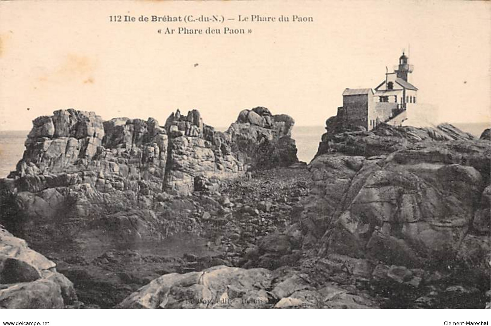 ILE DE BREHAT - Le Phare Du Paon - Très Bon état - Ile De Bréhat