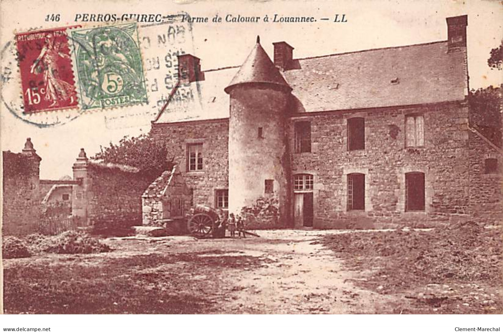 PERROS GUIREC - Ferme De Calouar à Louannec - Très Bon état - Perros-Guirec