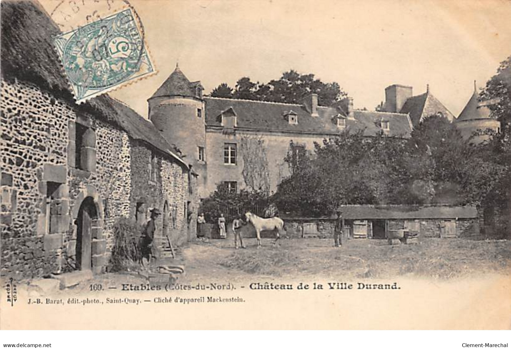 ETABLES - Château De La Ville Durand - Très Bon état - Etables-sur-Mer