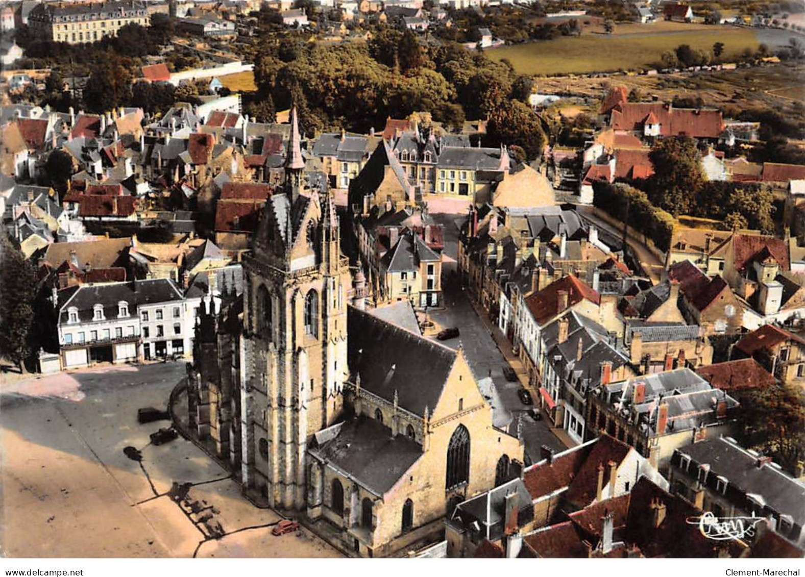 LA FERTE BERNARD - Vue Aérienne - Notre Dame Des Marais - Très Bon état - La Ferte Bernard