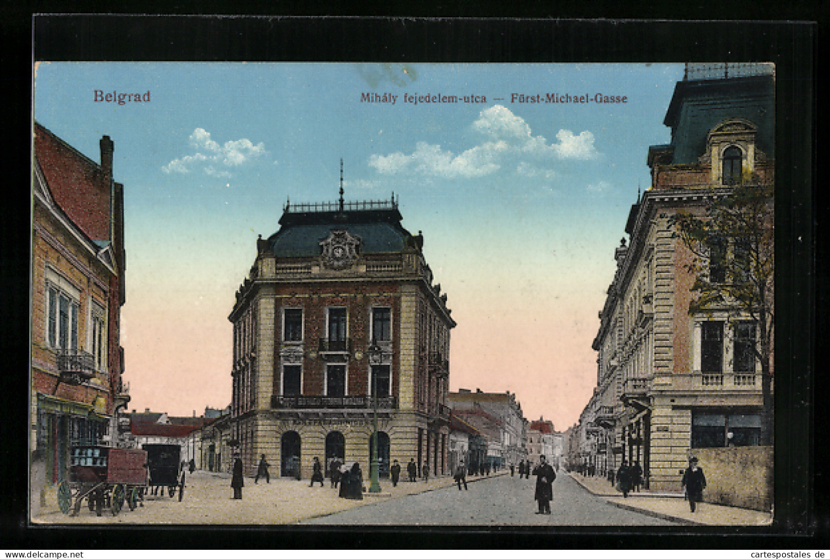 AK Belgrad, Fürst-Michael-Gasse  - Serbie