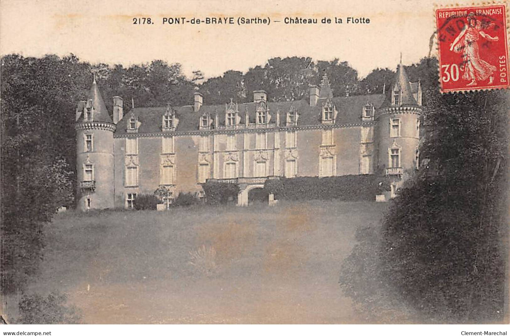 PONT DE BRAYE - Château De La Flotte - Très Bon état - Sonstige & Ohne Zuordnung