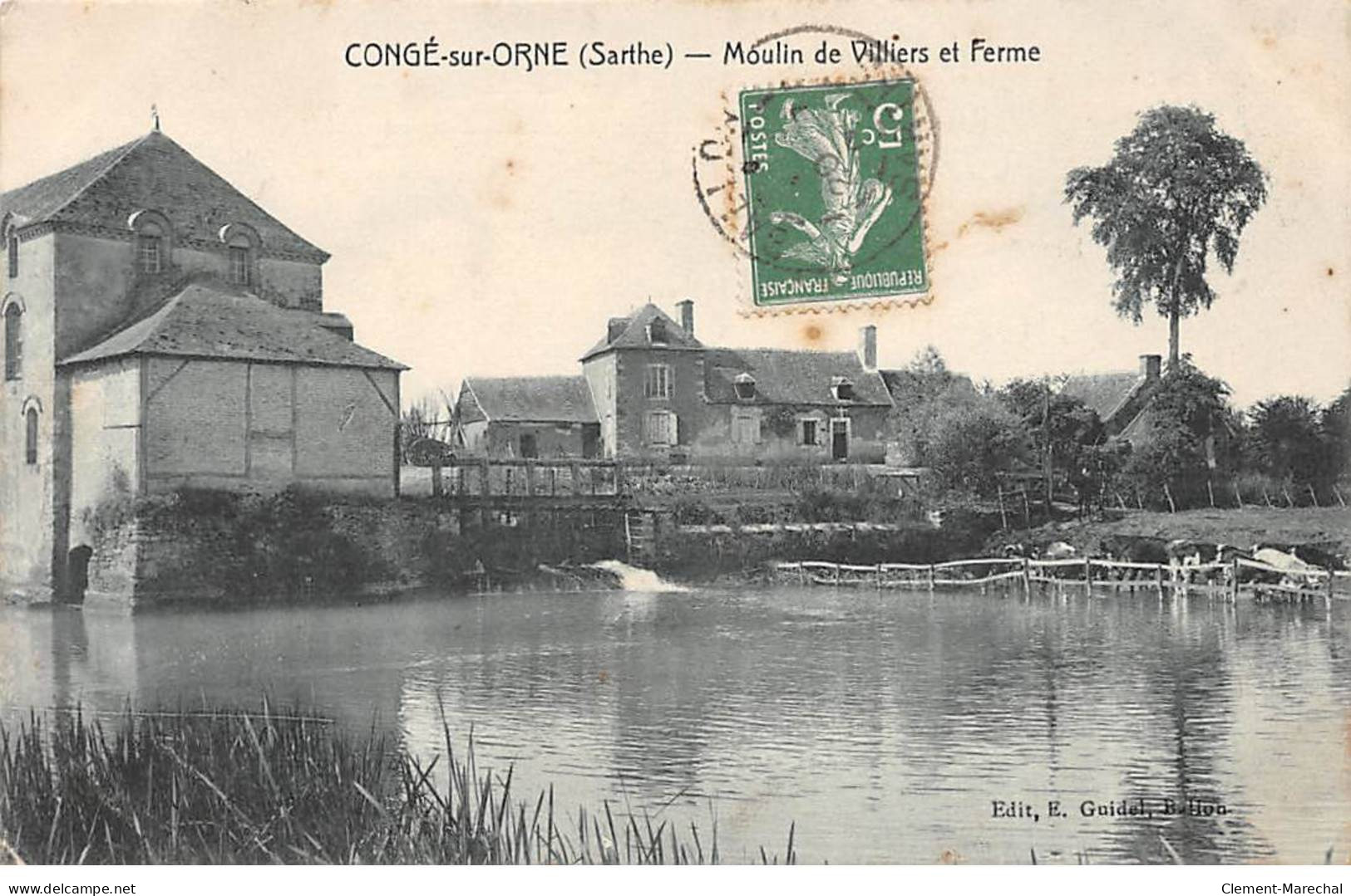 CONGE SUR ORNE - Moulin De Villiers Et Ferme - Très Bon état - Sonstige & Ohne Zuordnung