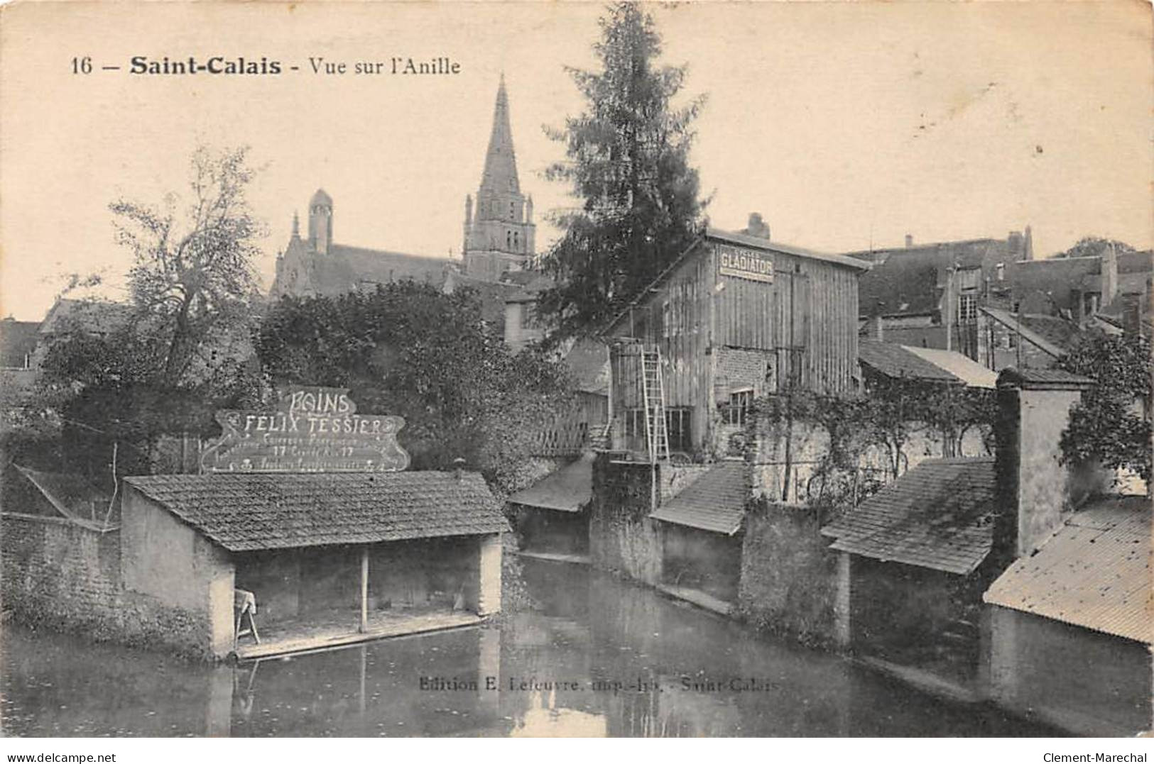 SAINT CALAIS - Vue Sur L'Anille - Très Bon état - Saint Calais