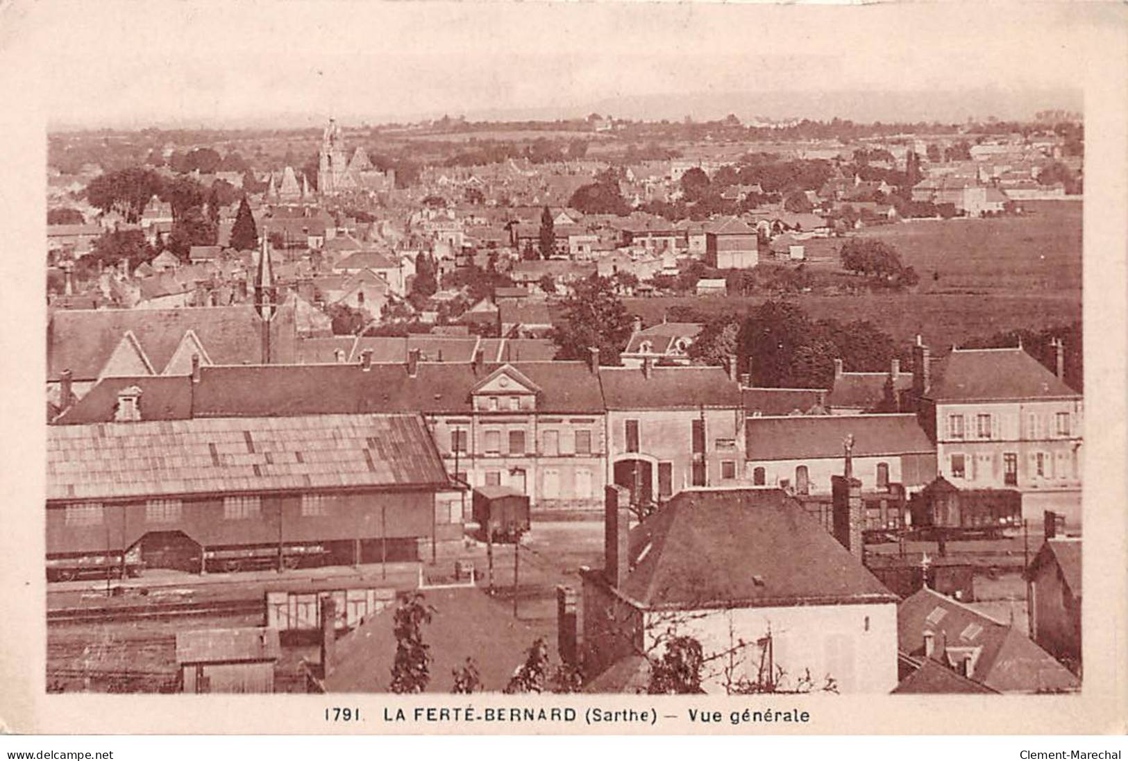 LA FERTE BERNARD - Vue Générale - Très Bon état - La Ferte Bernard