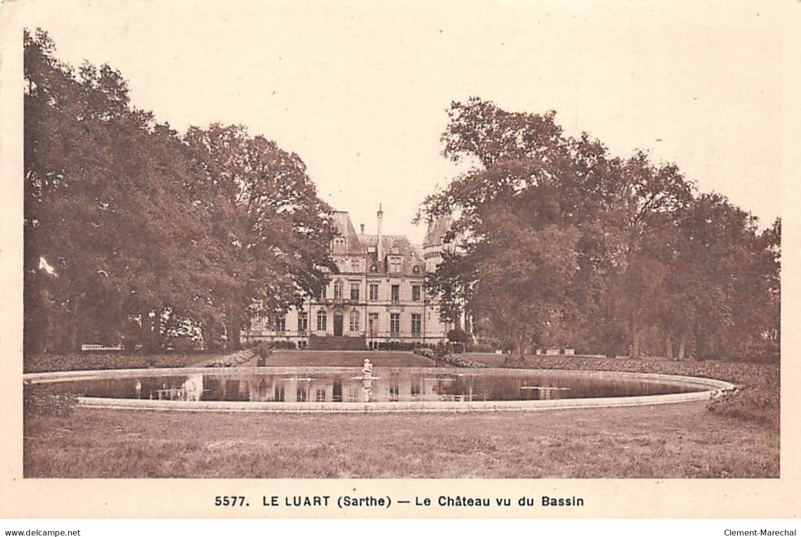 LE LUART - Le Château Vu Du Bassin - Très Bon état - Sonstige & Ohne Zuordnung