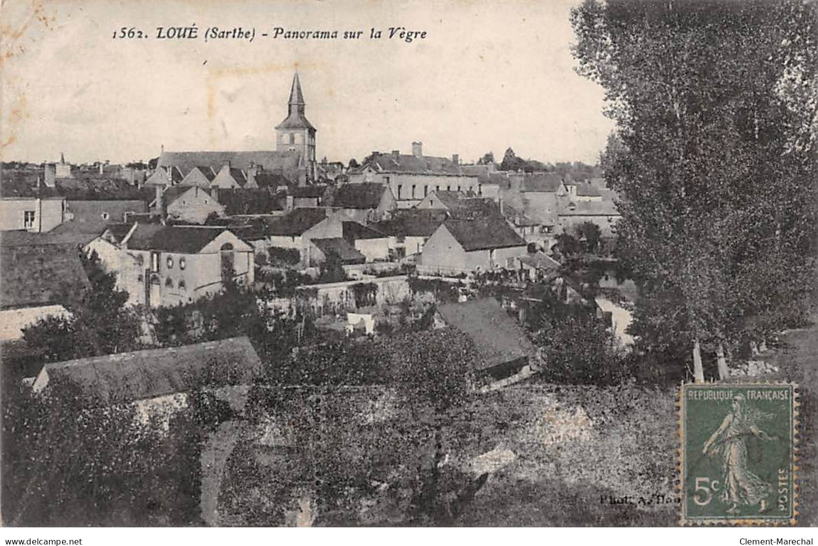 LOUE - Panorama Sur La Vègre - état - Loue