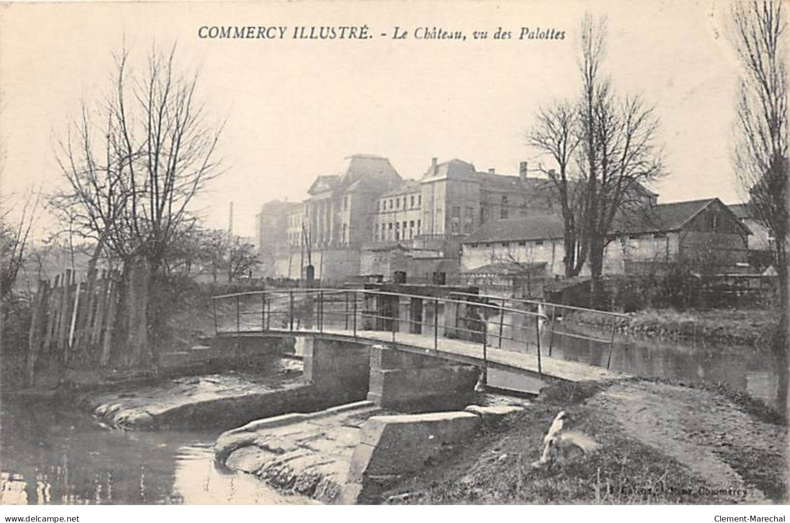 COMMERCY Illustré - Le Château, Vu Des Palottes - Très Bon état - Commercy