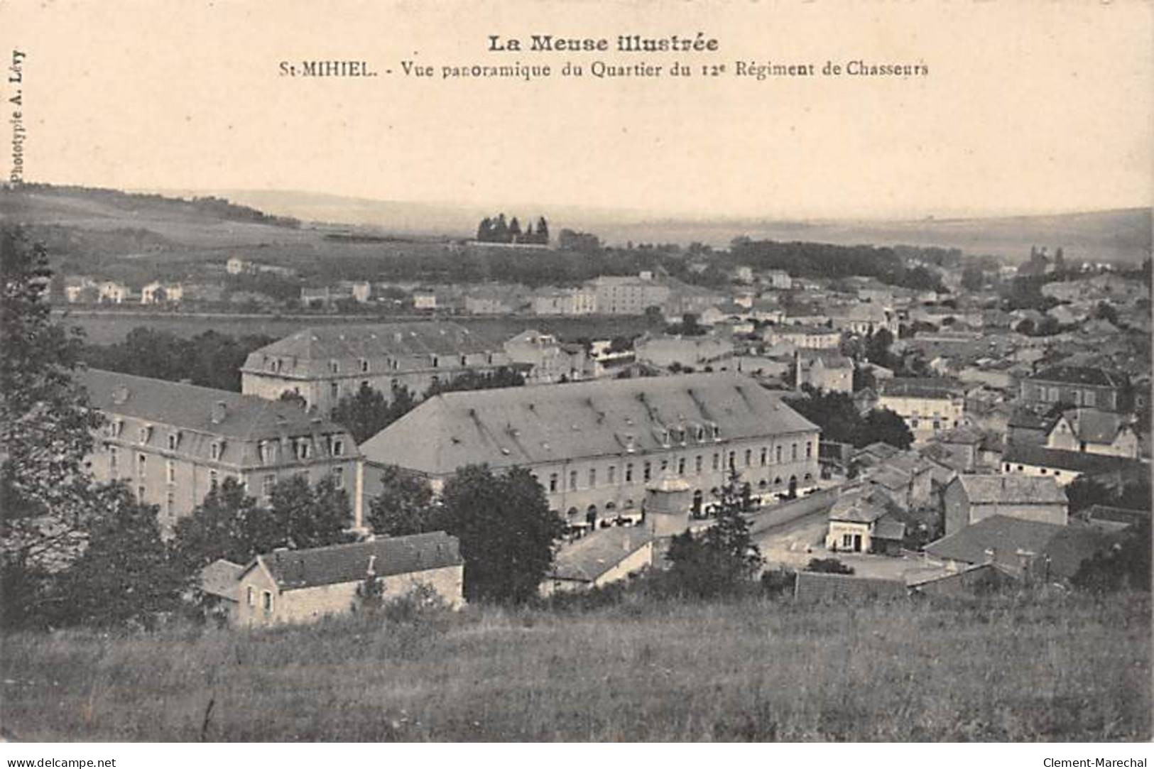SAINT MIHIEL - Vue Panoramique Du Quartier Du 12e Régiment De Chasseurs - Très Bon état - Saint Mihiel