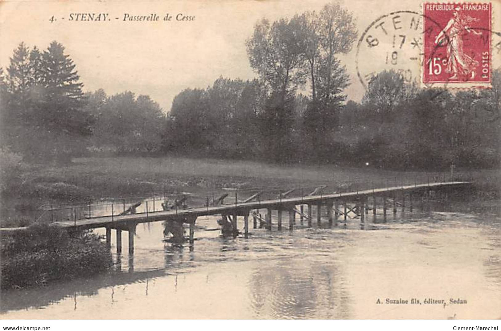 STENAY - Passerelle De Cesse - Très Bon état - Stenay