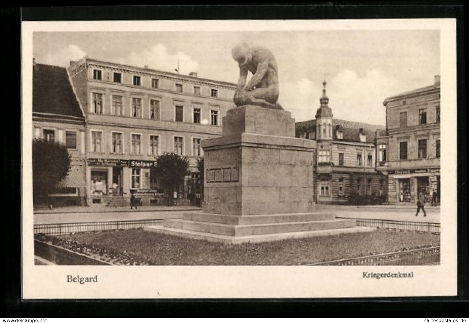 AK Belgard, Kriegerdenkmal  - Servië