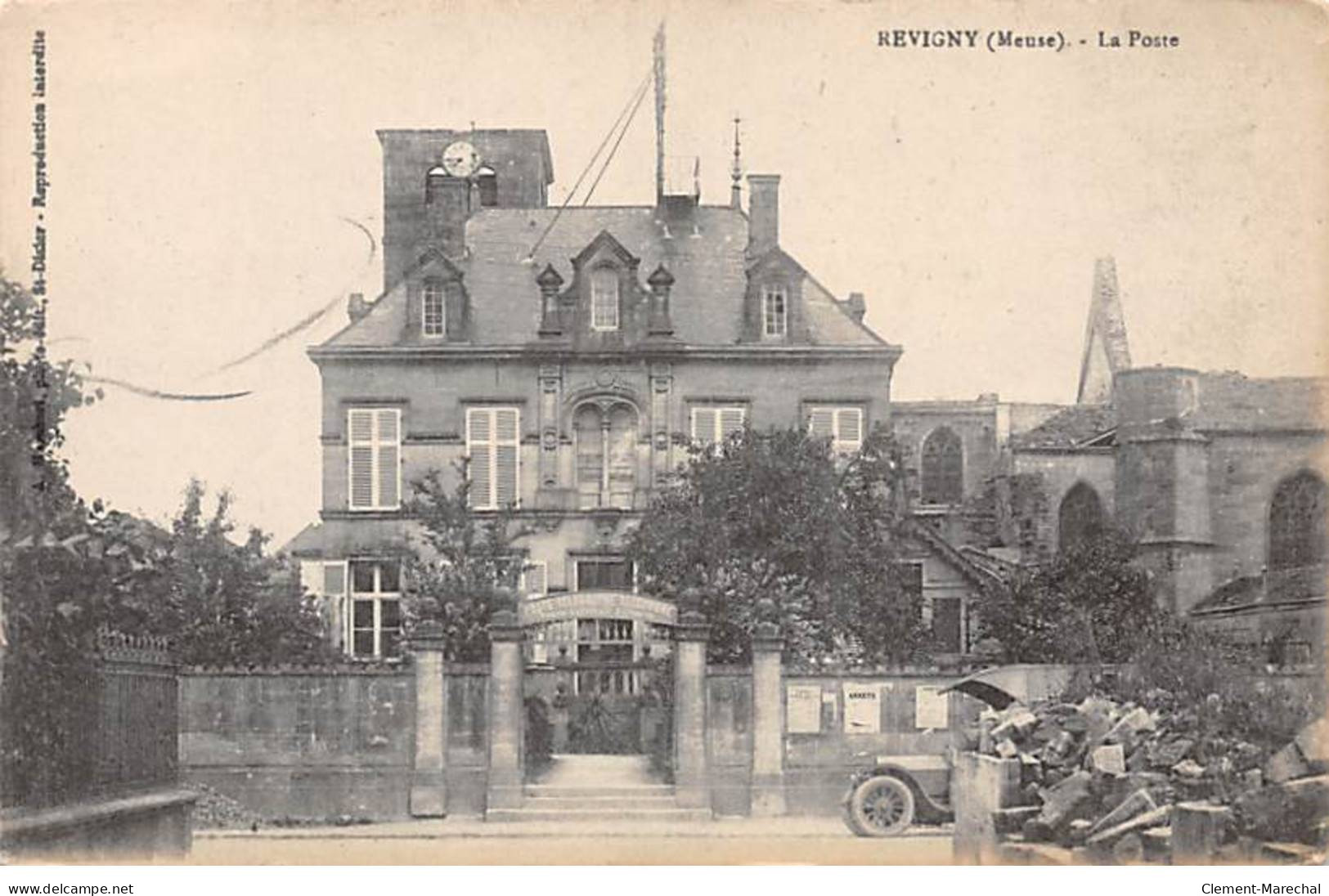 REVIGNY - La Poste - Très Bon état - Revigny Sur Ornain