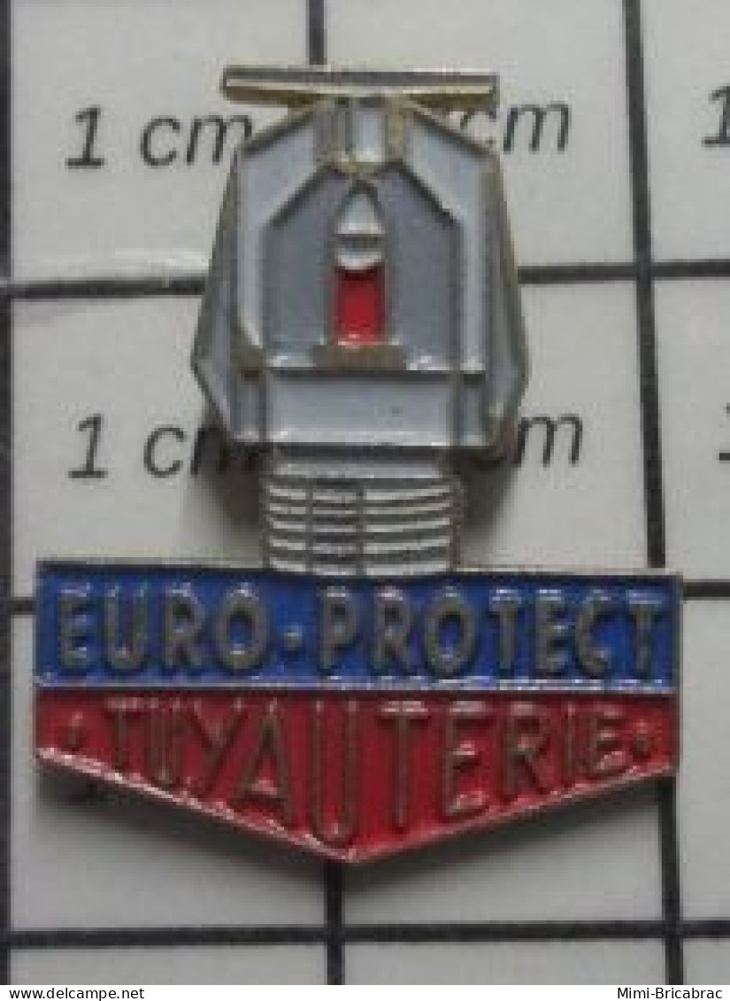 711e Pin's Pins : BEAU ET RARE : MARQUES / EURO PROTECT TUYAUTERIE - Winter Sports