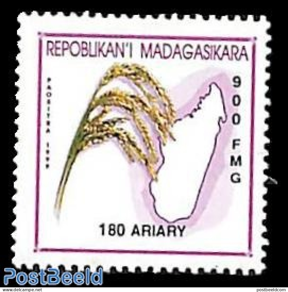 Madagascar 2001 Definitive 1v, Mint NH - Autres & Non Classés
