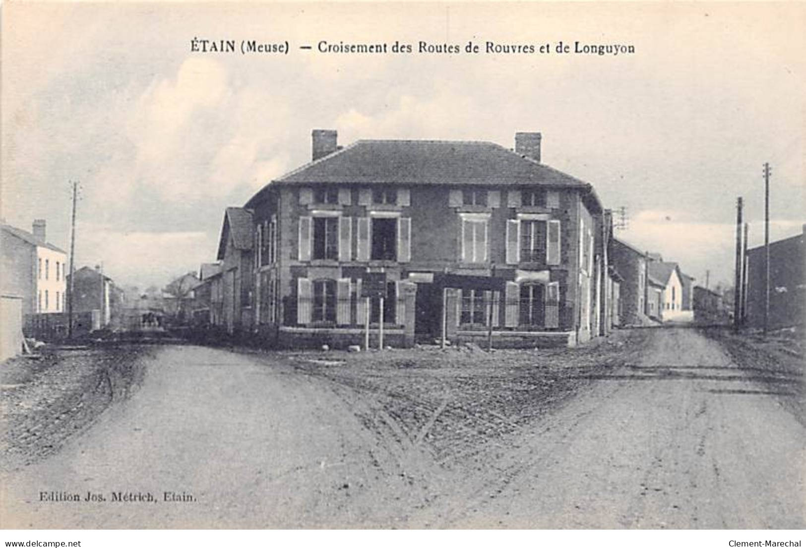 ETAIN - Croisement Des Routes De Rouvres Et De Longuyon - Très Bon état - Etain