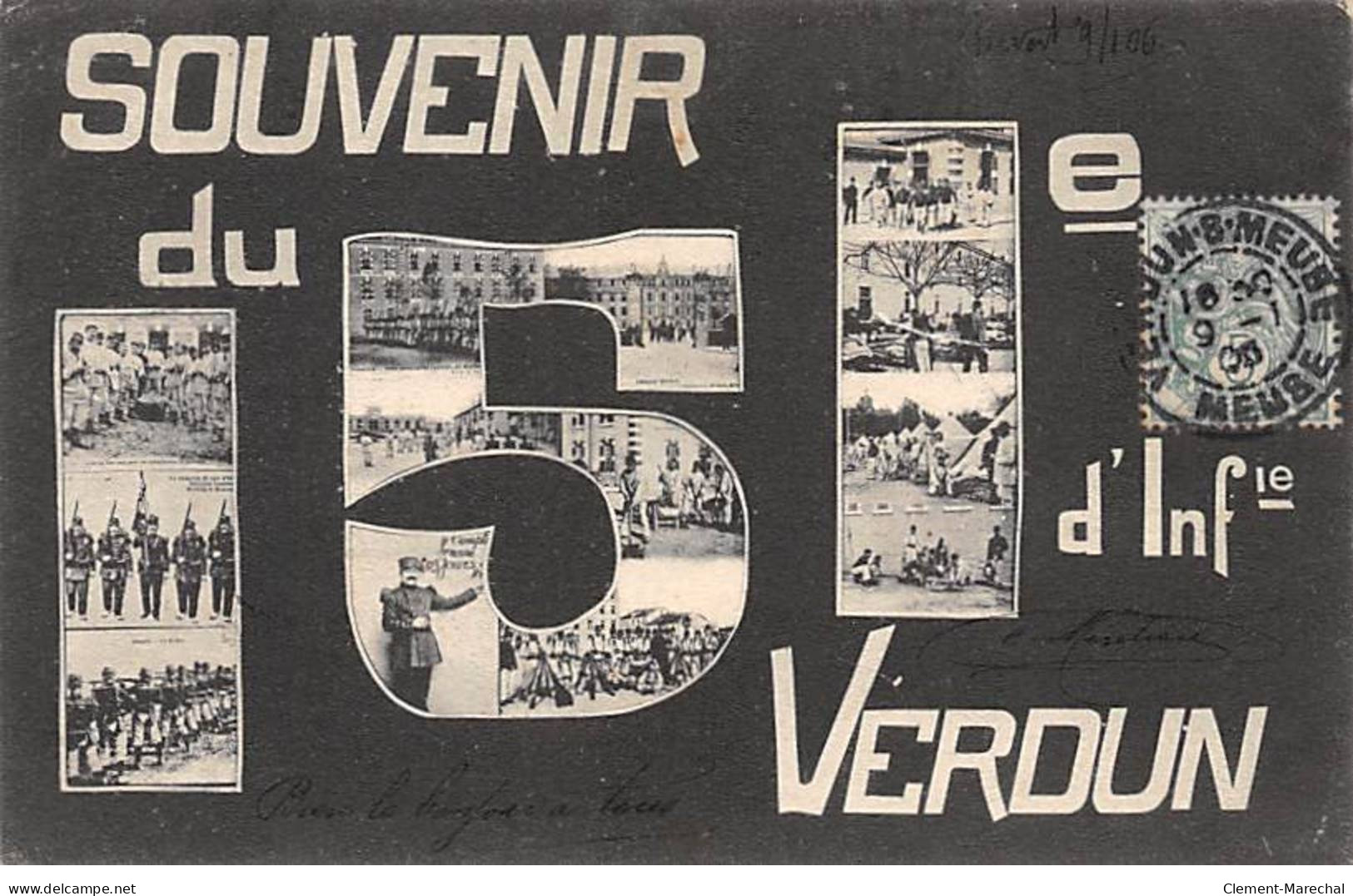 VERDUN - Souvenir Du 151e D'Infanterie - Très Bon état - Verdun