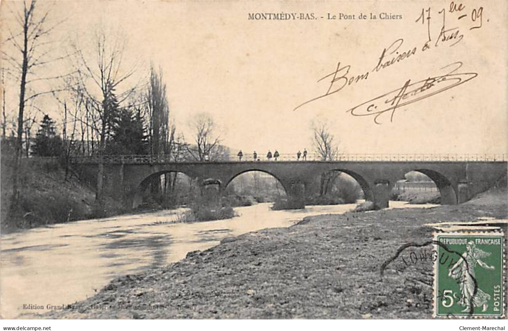 MONTMEDY BAS - Le Pont De La Chiers - Très Bon état - Montmedy
