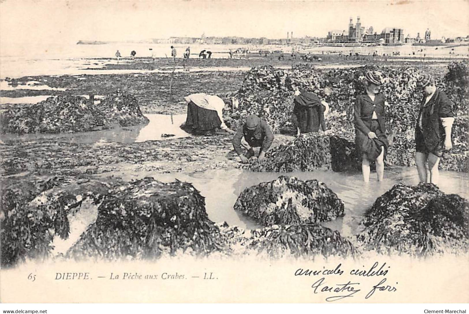 DIEPPE - La Pêche Aux Crabes - Très Bon état - Dieppe